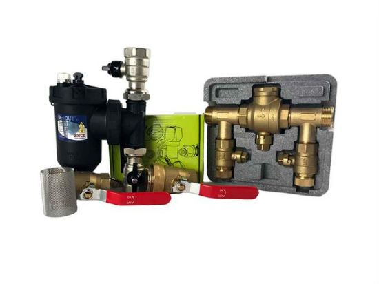Billede af Kit 379913004 - Pumpe 25-60-130 / Afspærings sæt /Dirtout 1"/Pr skyllesæt /i lagt sikkerhedsagg
