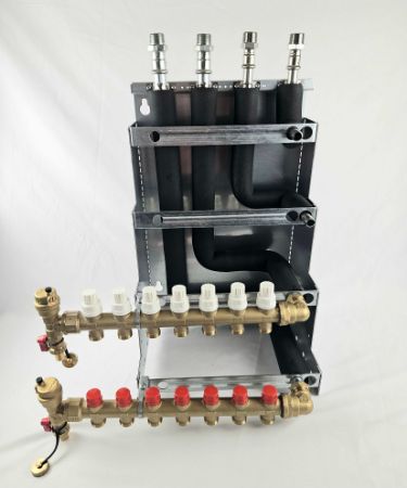 Billede til varegruppe Gulvvarmefordeler til bundmoduler GF+